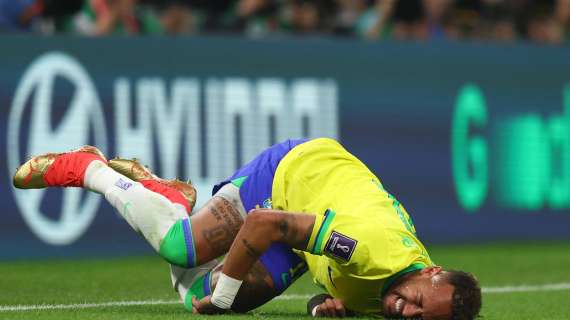 Brazil report on Neymar: ligament injury, the Qatar 2022 group is already over for him