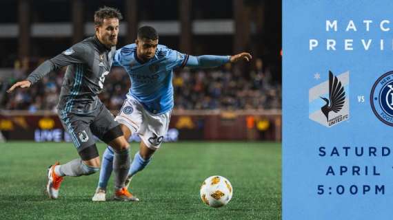 Match Preview: NYCFC at Minnesota United