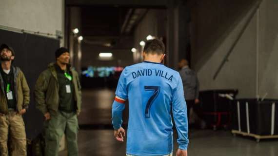 David Villa's last match with NYCFC?