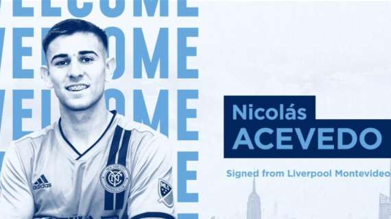 NYCFC Permanently Acquires Nicolás Acevedo From Uruguayan Club Liverpool F.C.