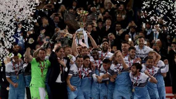 Lazio in trionfo è la settima, sorpasso ai trofei dei giallorossi