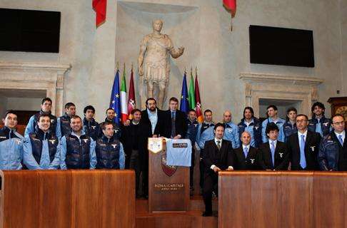 Lazio Calcio a 5 in Campidoglio