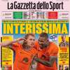 La Gazzetta dello Sport apre sullo 0-3 di Napoli: "Interissima"