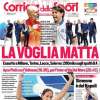 L'apertura del Corriere dello Sport: "La voglia matta". Parte oggi un campionato mai visto