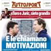 L'apertura di Tuttosport sul -15 alla Juventus: "E le chiamano motivazioni"