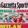 L'apertura della Gazzetta dello Sport sul successo dei rossoneri: "Il Milan spacca"