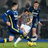 Serie A, un Hellas Verona stoico regala un pezzo di scudetto all'Inter: 2-2 con la Juventus