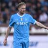Napoli, lungo stop per De Bruyne: lesione di alto grado per il belga