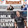Tuttosport in prima pagina celebra la vittoria bianconera: "Milik stappa la Juve"