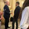 FOTO - Marotta e Cherubini a colloquio dopo il sorteggio dei calendari. Si parla di Bonny?
