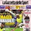 La Gazzetta dello Sport sulla sfida Mondiale di ieri sera: “Magia Brasile”