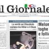 Il Giornale in prima pagina sull'Europeo: "È ancora Italia-Albania"