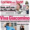 Corriere dello Sport sulla vittoria dell'Italia: "Viva Giacomino"
