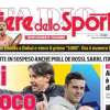 Il Corriere dello Sport in prima pagina: "Tutti in gioco, tutti a rischio"