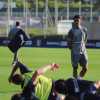 Il programma degli allenamenti: stamane terzo giorno di lavoro in vista del match di domenica