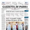 La Gazzetta di Parma in prima pagina: "Il Parma quest'anno non molla mai: le virtù della capolista"