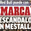 Polemiche sull'arbitraggio in Spagna, Marca titola: "Scandalo al Mestalla"