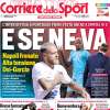 Il Corriere dello Sport intitola: "E se ne va", Inter capolista in fuga ad Empoli
