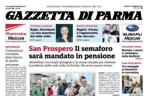 Gazzetta di Parma: "Regini: 'Questa l'opportunità che cercavo'"