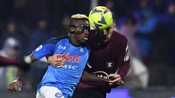 VIDEO - Il Napoli vince ancora: 2-0 alla Salernitana e quota 50 punti in classifica