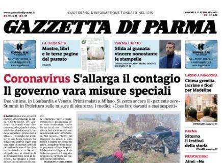 Gazzetta di Parma: "Sfida ai granata: vincere nonostante le stampelle"