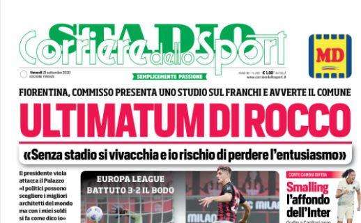 Corriere dello Sport sul Milan: "Ibra morde il virus"