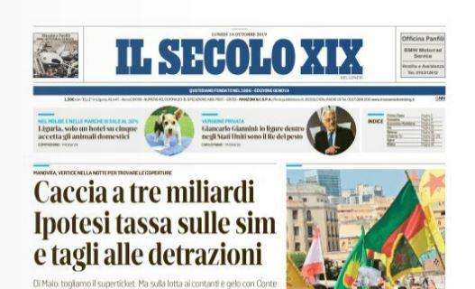 Il Secolo XIX, Genoa: "Sosta vietata: le ripartenze sono dannose"
