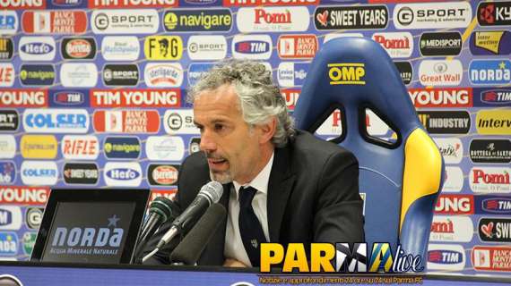 Donadoni in sala stampa: "Il Parma mai inferiore all'Inter nell'arco dei 90 minuti"