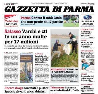 Gazzetta di Parma: "Contro il tabù Lazio che non perde da 17 partite"