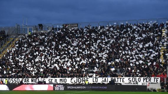 Parma-Spezia, attesi domani oltre duecento tifosi spezzini al Tardini 
