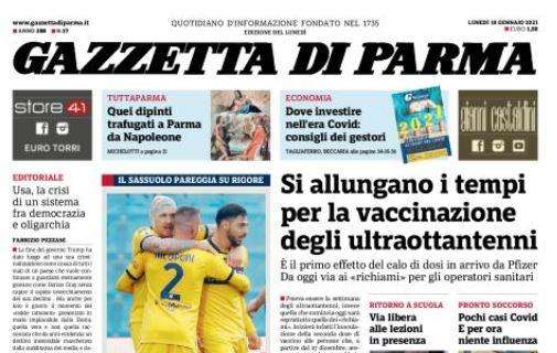 Gazzetta di Parma: "Parma, che peccato! Gioca segna e lotta"