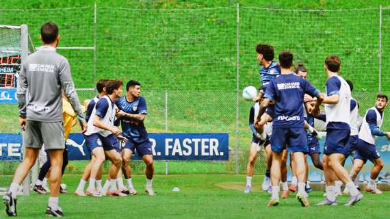 Il programma degli allenamenti: oggi seduta per prepararsi al debutto di domenica 
