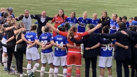 Comunicato Sampdoria: "Prosegue l'impegno verso la squadra femminile"