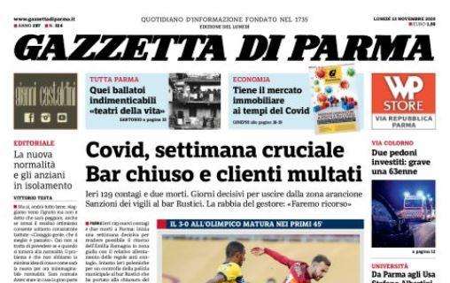 Gazzetta di Parma: "Un tempo da lupi. Parma a fondo"