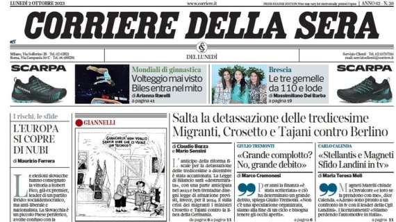 Corriere della Sera sulla corsa alla Serie A e i protagonisti: "I soliti noti"