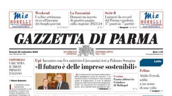 Gazzetta di Parma: "I numeri da record della capolista: 17 punti in 7 partite"