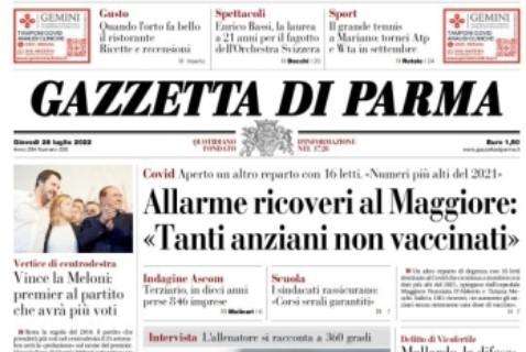 Gazzetta di Parma, parla Pecchia: "Qua per dare un'identità alla squadra"