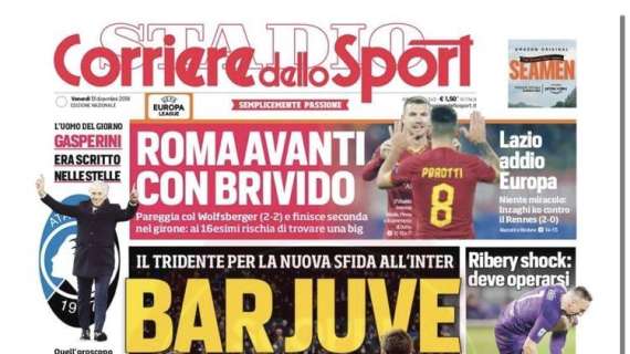  Corriere dello Sport: "Bar Juve"