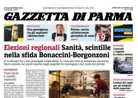 Gazzetta di Parma: "E' caccia all'attaccante. Girandola di nomi"