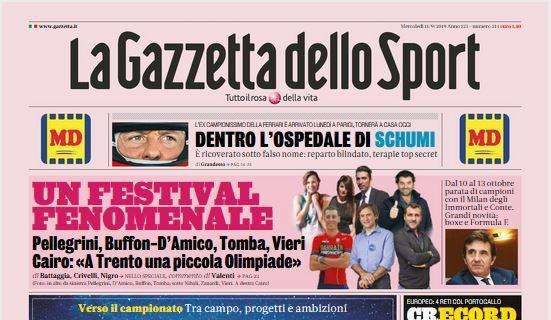 La Gazzetta dello Sport: "Inter a 3 stelle"
