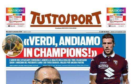 Tuttosport, parla Sarri: "Stregato dalla Juve"