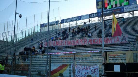 Sammaurese-Parma: i romagnoli chiamano i tifosi allo stadio