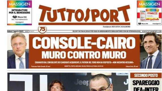 Tuttosport sulla Juve: "Pirlo studia da Sarri"