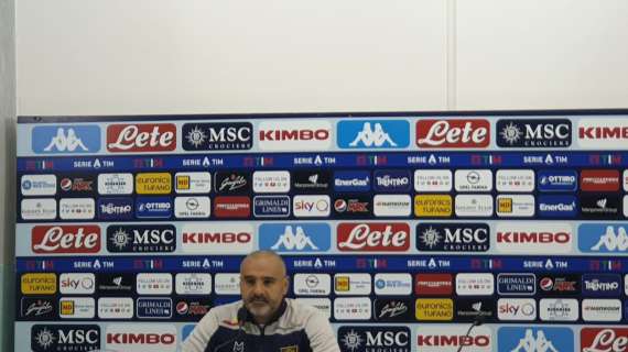Lecce, Liverani in conferenza: "Lecce-Parma partita vera. Genoa? Probabilmente più bravi di noi"