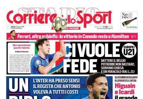 Corriere dello Sport: "Un Pirlo per Conte. Higuain-Icardi; il grande fardello"