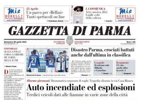 Gazzetta di Parma: "Disastro Parma, crociati battuti anche dall'ultima in classifica"