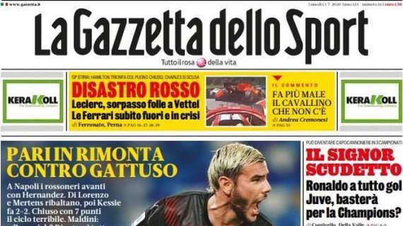 La Gazzetta dello Sport: "Il Milan ringhia sempre"