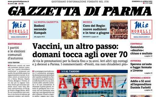 Gazzetta di Parma: "Parma ko, passa il Milan. Salvezza sempre più lontana"