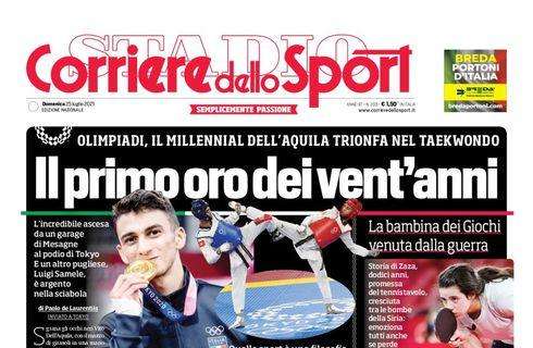 L'apertura del Corriere dello Sport: "CR7 resta alla Juve"
