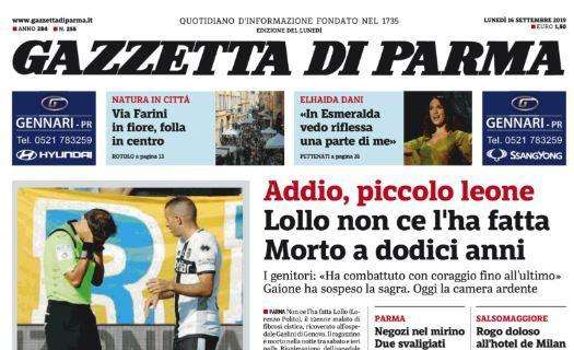 Gazzetta di Parma: "Festi-VAR al Tardini. Ko dopo un match infinito"